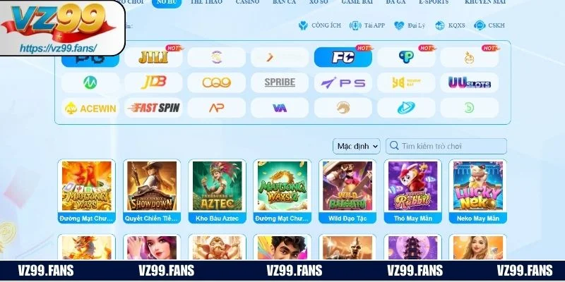 3 sân chơi cung cấp các tựa game cá cược hot nhất