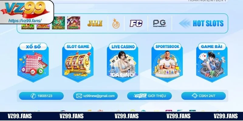 4 siêu phẩm cá cược đình đám tại nổ hũ VZ99