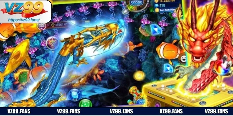 Bắn cá Long Thần có đồ họa 3D đẹp mắt