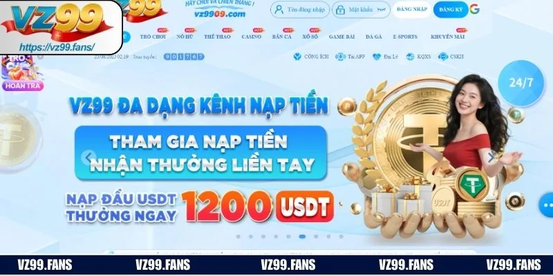 Người chơi có thể dễ dàng xử lý khi link đăng ký VZ99 bị chặn
