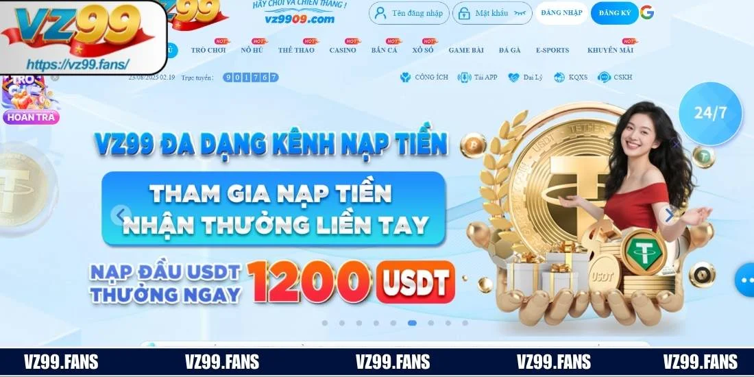 Tổng hợp kênh liên hệ VZ99 hiện hành